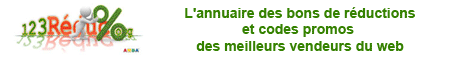 bons r�duction et codes promo